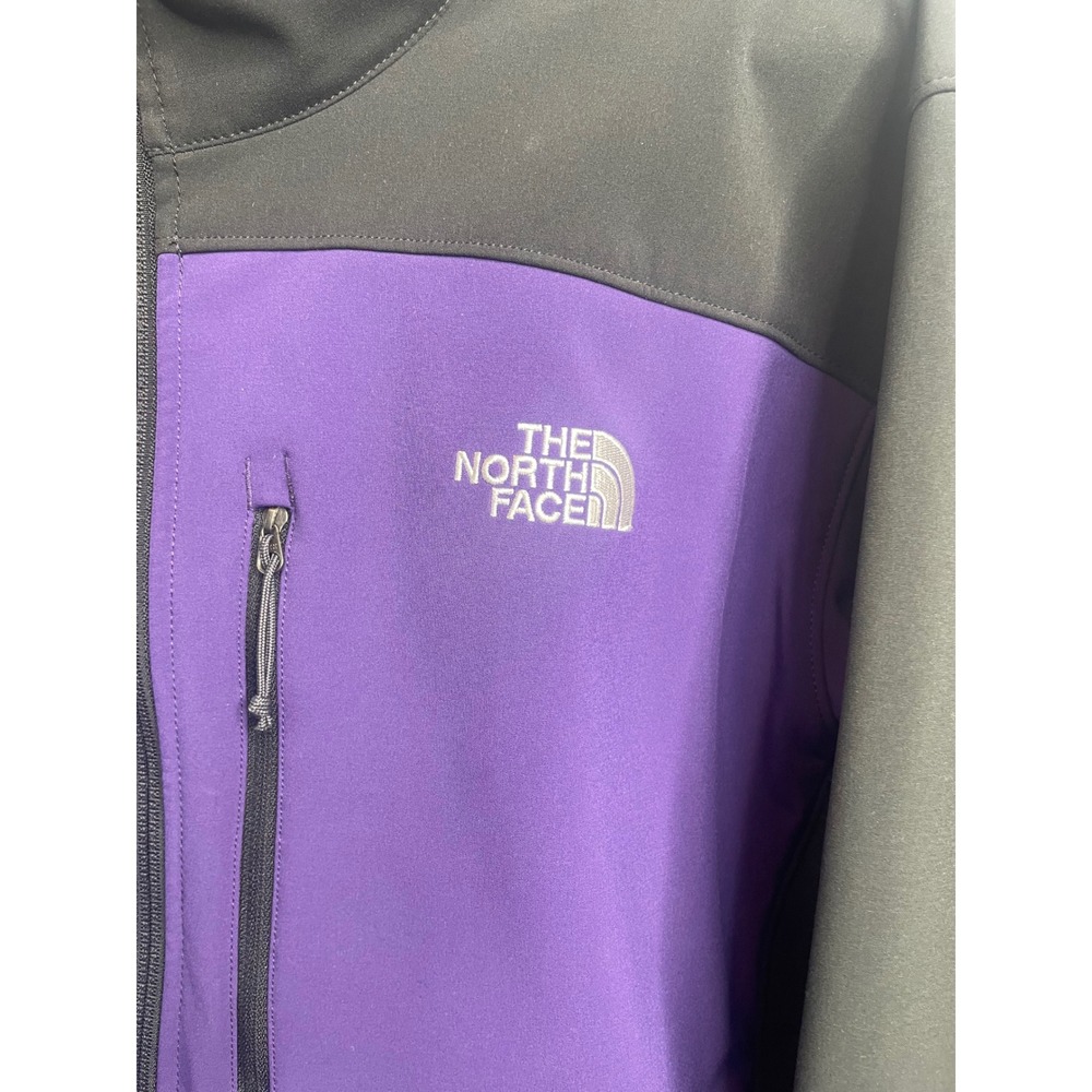 The North Face Jacket TNF Apex Bionic Softshell Purple Black XL - Picture 3 of 11